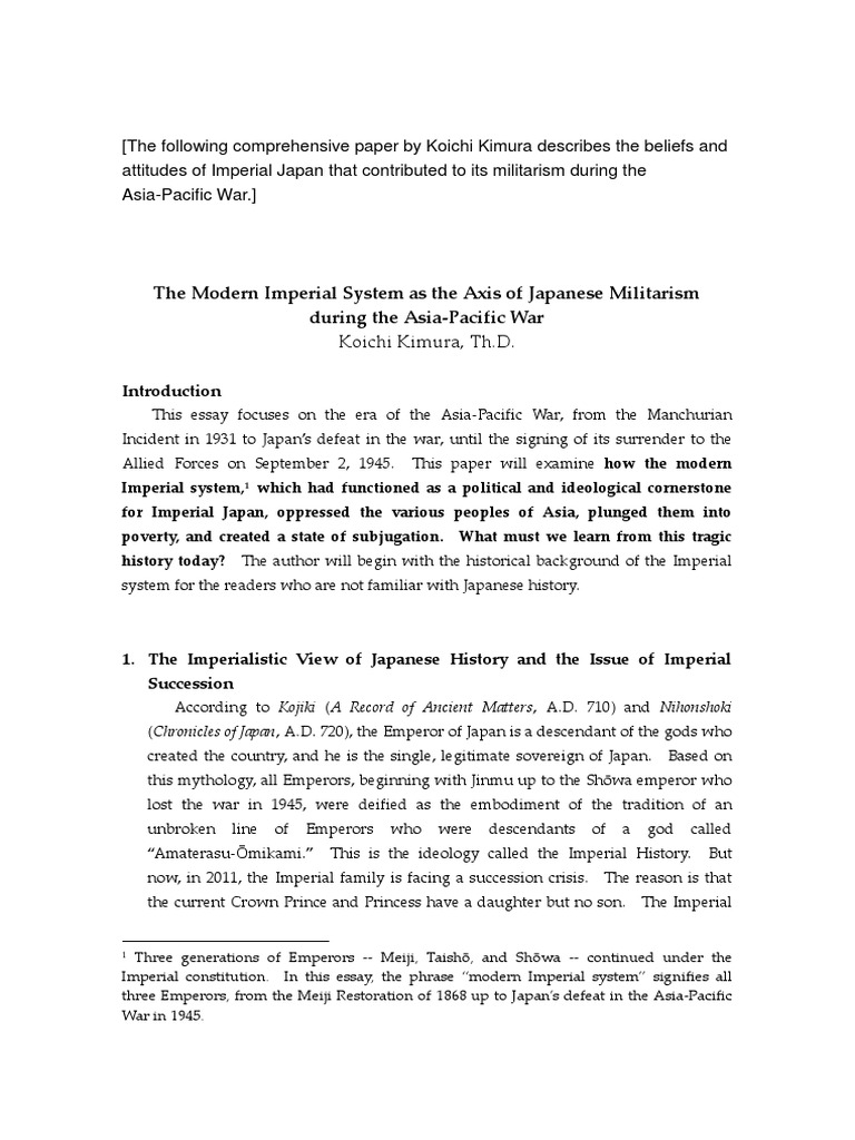 what triggered the rise of militarism in japan quizlet what were the goals of the japanese militarists in the 1930s that led to the attacks on china